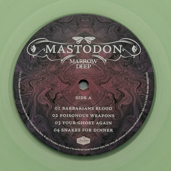 Image of Label Cover of 2xLP - NEW/NEW - MASTODON, Marrow Deep (Concord; 7279074, UK 2026, Insert, Coke Bottle Clear Vinyl), , Equal parts crushing & cathartic, Marrow Deep finds GRAMMY winners Mastodon pushing their sound into new depths without sacrificing what makes them one of heavy music's most forward-thinking forces. Mastodon channel profound grief into one of the most emotionally charged albums of their storied career. A 13 song testament of the effect those close to us can have on our lives, ultima