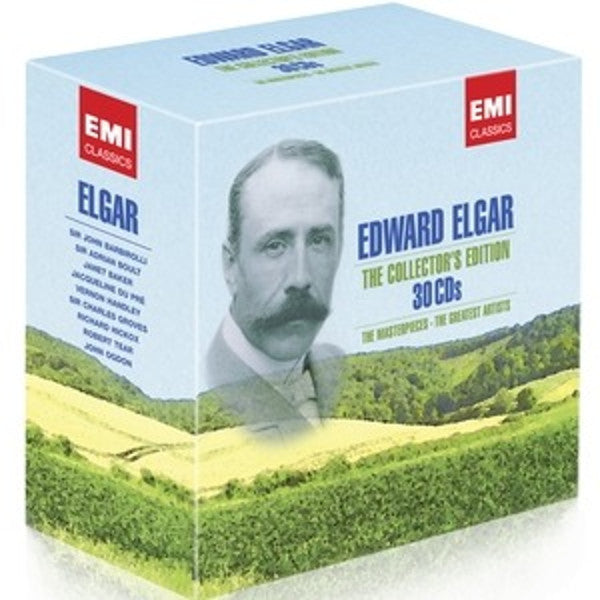 Image of Label Cover of 30xCD - VG+/VG+ - SIR JOHN BARBIROLLI, SIR ADRIAN BOULT, JANET BAKER, ROBERT TEAR, VERNON HANDLEY, Elgar: The Collector's Edition - The Masterpieces - The Greatest Artists (EMI Classics; 5 03603 2, Europe 2007, Box Set, Booklet), , - 3336012E
