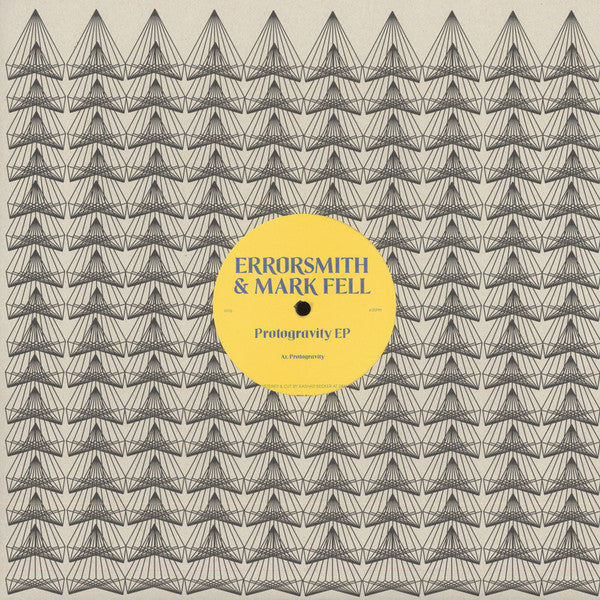 Image of Front Cover of 12" - VG+/VG - ERRORSMITH & MARK FELL, Protogravity EP (Pan; PAN 64, Germany 2015, Die Cut Company Sleeve), , - 3326044E
