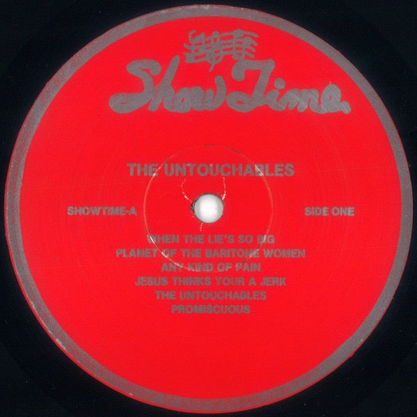Image of Label Cover of 2xLP - VG/VG - FRANK ZAPPA, The Untouchables (Showtime Records; 002, US 1988, Unofficial), Vinyl has light marks only, mostly from storage. Sleeve has a creased corner., - 3316062C