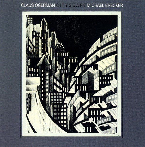 Image of Front Cover of CD - EX/VG+ - CLAUS OGERMAN / MICHAEL BRECKER, Cityscape (Warner Bros. Records; WPCP-4934, Japan 1992 Reissue, No Obi Strip), A Few Light Marks, Tested. Doesn't Affect Play, - 3356079S