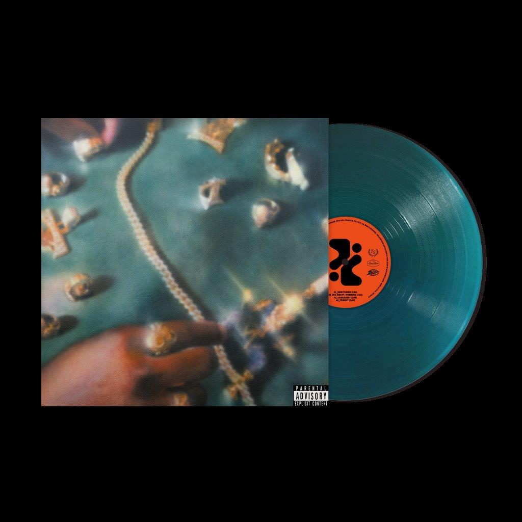 Image of Back Cover of LP - NEW/NEW - DENZEL CURRY & KENNETH BLUME, ii (Loma Vista; LVR05847, UK 2026, Indie Exclusive Translucent Sea Blue), , Following the success of UNLOCKED and UNLOCKED 1.5, acclaimed rapper Denzel Curry and visionary producer Kenneth Blume fka. Kenny Beats reunite for another explosive collaboration on upcoming album ii. Featuring JPEGMAFIA, Yebba, and Westside Gunn, the project pairs boundary-pushing production with sharp lyricism. The campaign includes music videos for both focus tr