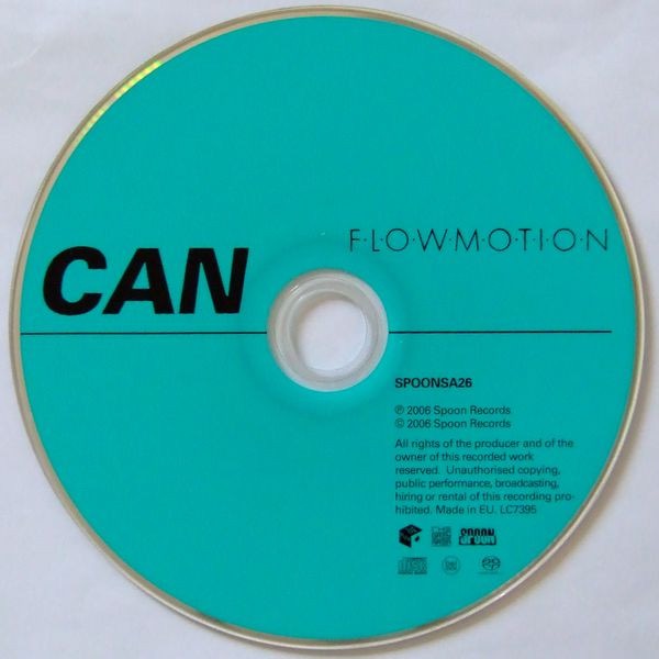 Image of Label Cover of CD - VG+/VG+ - CAN, Flow Motion (Spoon Records; SPOONSA26, UK & Europe 2006 Reissue, Super Jewel case, SACD, Hybrid, Remastered), , - 3316577C