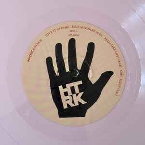 Image of Label Cover of LP - VG+/VG+ - HTRK, Psychic 9-5 Club (N&J Blueberries; NJB-005, UK 2024 Reissue, Insert, Powder Pink Vinyl), , - 3316629C