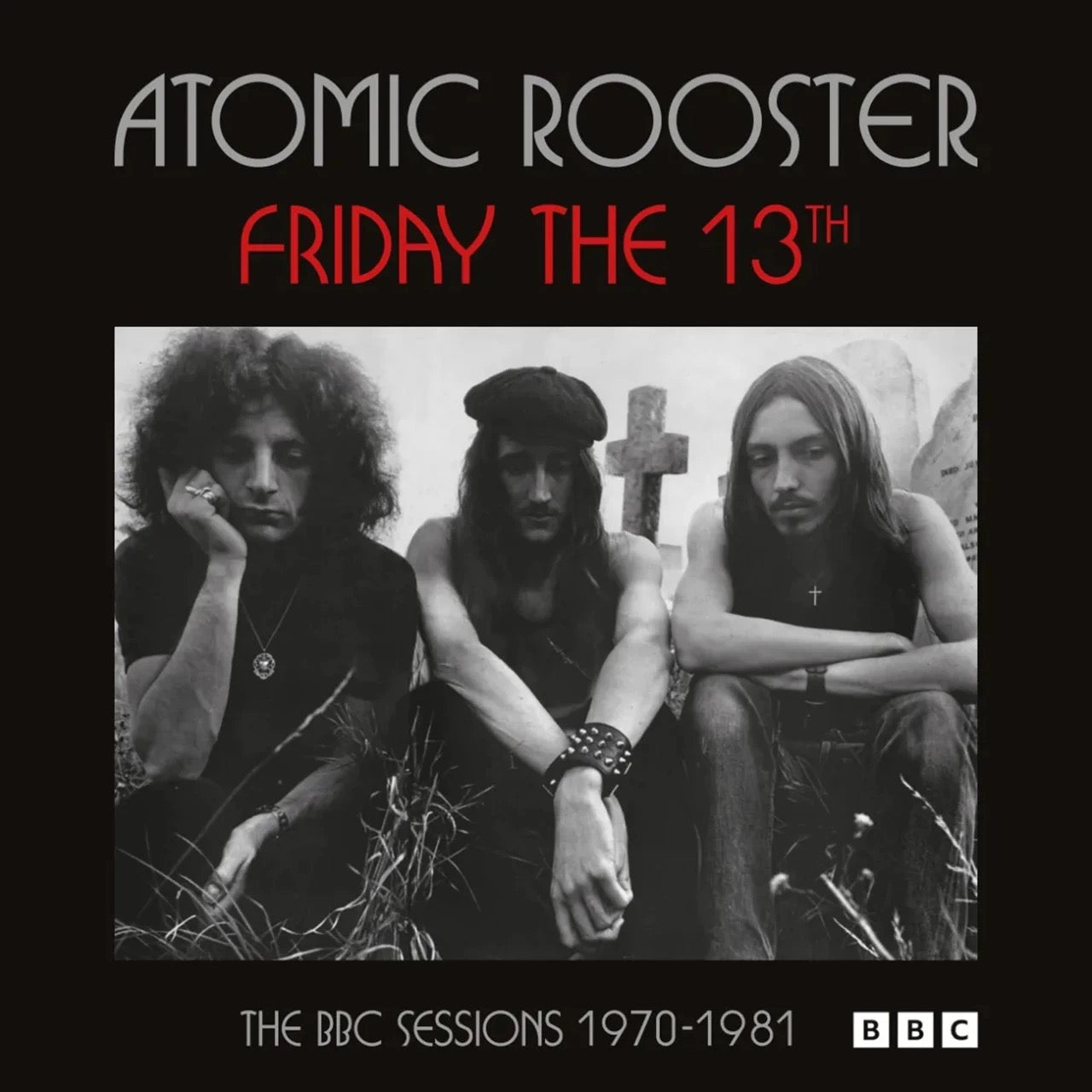 Image of Front Cover of 2xCD - VG+/EX - ATOMIC ROOSTER, Friday 13th - BBC Sessions (Esoteric; ECLEC22948, UK 2026), , - 3456040S