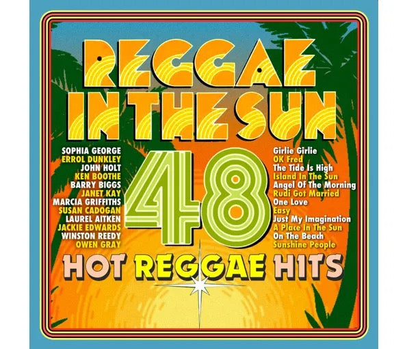Image of Front Cover of 2xCD - VG+/VG+ - VARIOUS ARTISTS, Reggae in the Sun 48 Hot Reggae Hits (Cherry Red; DB2CD177, UK 2026), , - 3456005S