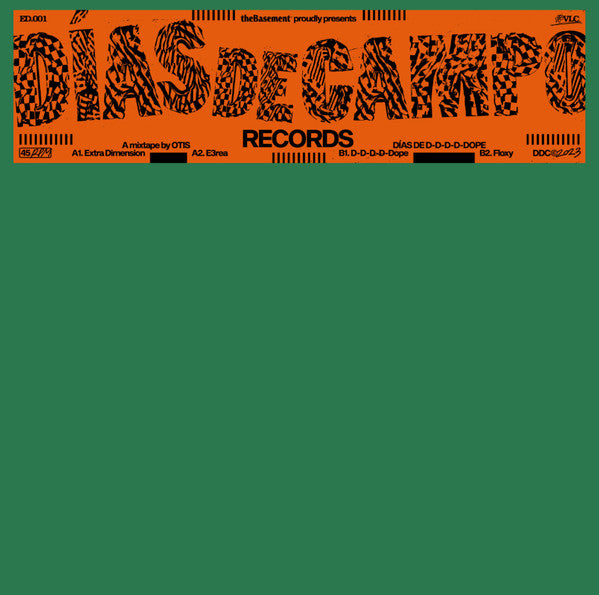 Image of Front Cover of 12" - G+/G+ - OTIS , D as De D-D-D-D-Dope (Dias De Campo Records ; ED.001, Spain 2023, Picture Sleeve), Conservative grading, seam split on sleeve spine. Vinyl has lots of hairline marks., - 3546071S