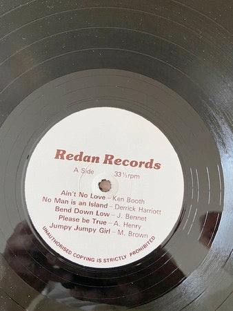 Image of Label Cover of LP - VG/VG - VARIOUS ARTISTS, Ain`t No Love (Redan; RD 002, US 1975), , - 3516181C