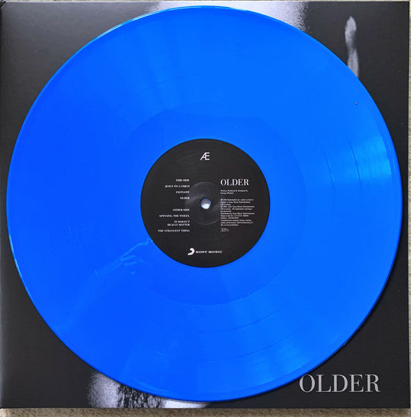 Image of Label Cover of 2xLP - EX/M - GEORGE MICHAEL, Older (Sony Music; 19439857091/B, Europe 2022 Reissue, Gatefold, 2 Inners, Blue Vinyl), SEALED, - 3516326C