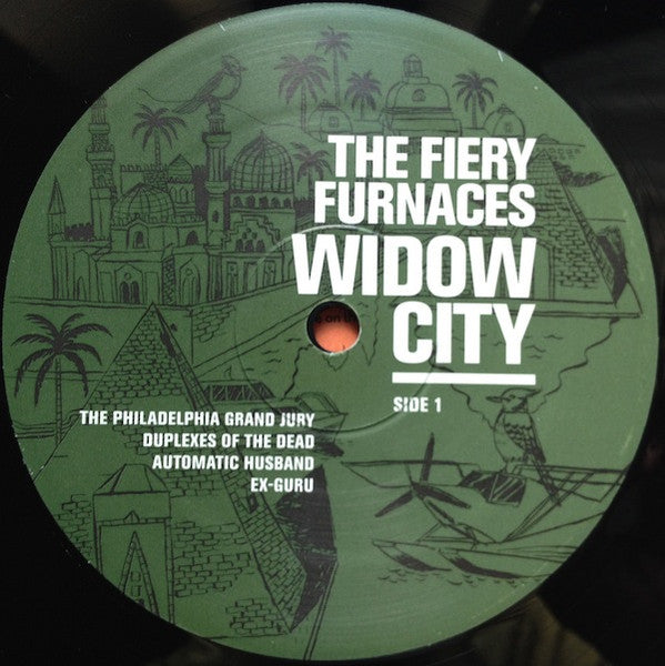 Image of Label Cover of 2xLP - VG/VG - THE FIERY FURNACES, Widow City (Thrill Jockey; thrill 189, US 2007, Gatefold), Strong VG - light marks, light wear, - 3546232S