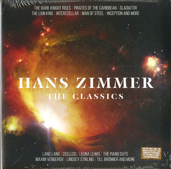 Image of Front Cover of LP - NEW/NEW - HANS ZIMMER, The Classics (Sony; 88985322811, Europe 2017, Gatefold), , - 3516615C