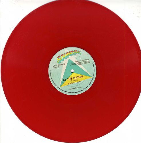 Image of Front Cover of 12" - /VG+ - SISTER LOVE / ROCKERS INTERNATIONAL, At The Station / Oxford Circus (Sound Off Records; SOFD012, UK 1980, Red Vinyl), , - 3546272S