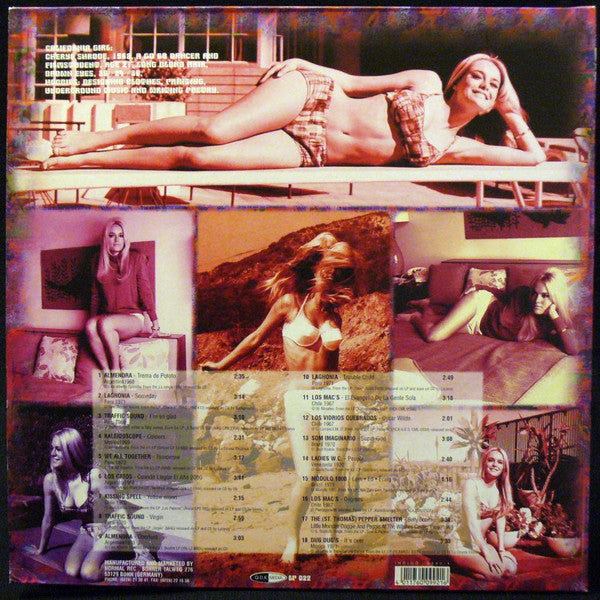 Image of Back Cover of LP - EX/EX - VARIOUS, Love, Peace and Poetry - Latin American Psychedelic Music (Q.D.K. Media; LP 022, Germany 1997, Gatefold), , - 3626079E