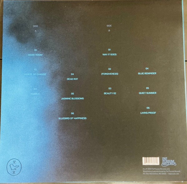 Image of Back Cover of LP - EX/VG+ - HAND HABITS, Blue Reminder (Fat Possum Records; FP1858-1, US 2025, Insert), Still In Opened Shrinkwrap, - 3616156C