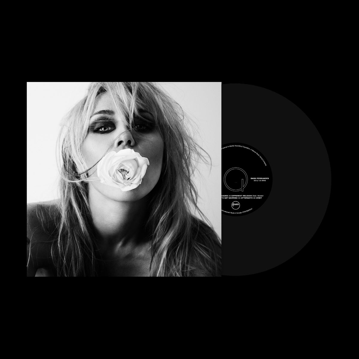 Image of Back Cover of LP - NEW/NEW - MILEY CYRUS, Bass Persuades (Atlantic; 0075678583537, UK 2026, Gatefold, 24x36 Poster, Black Vinyl), , Bass Persuades, the 10th studio album by Miley, released via Atlantic Records. - 9412742C