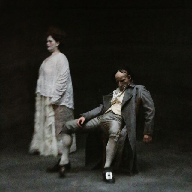 Image of Front Cover of LP - NEW/NEW - HMLTD, Fangs (Lucky Number; LUCKY185LP, UK 2026, Gatefold, Black Vinyl / Gatefold Sleeve), , HMLTD return with Fangs, a sharp reinvention that trades the orchestral scale of The Worm for rave synths, four-to-the-floor electronics, gothic howls and black metal screams. The band describe the resulting sound as Götherdämmerung, or ÜberGöth, reframing goth through modern electronic and doomscroll-era dance music. - 9412748C