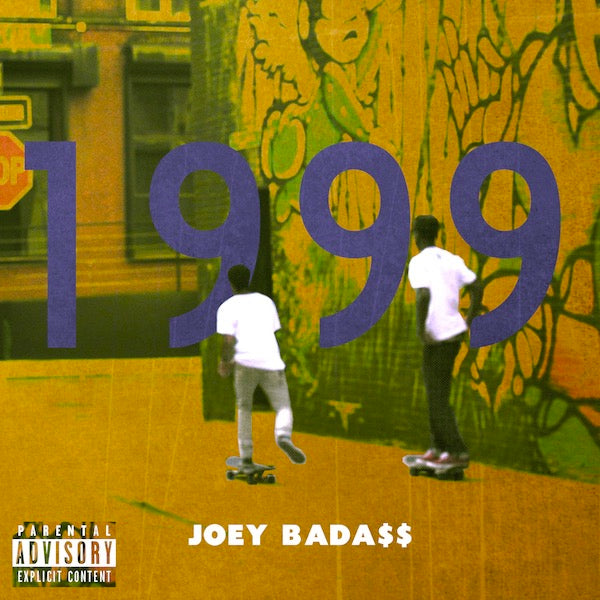 Image of Front Cover of 2xLP - NEW/NEW - JOEY BADA$$, 1999 (Pro Era; ERE427, UK 2026 Reissue, Gatefold, Black Vinyl), , The debut mixtape from Pro Era crew member and Brooklyn MC, Joey Bada$$. Leaning into the golden era sound of hip-hop, Joey Bada$$ garnered widespread acclaim from some of Hip-Hop s most vaunted tastemakers by crafting a project that paid homage to the 90s, despite only being 17 years old at the time. With the standout tracks, Waves , Survival Tactics , and Snakes , the 15 track album f