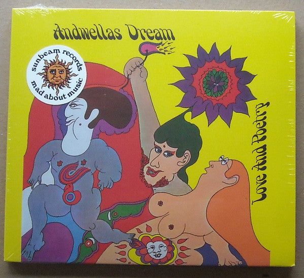 Image of Front Cover of CD - EX/EX - ANDWELLAS DREAM, Love And Poetry (Sunbeam Records; SBDP1013, UK 2018 Reissue), , - 3656059S