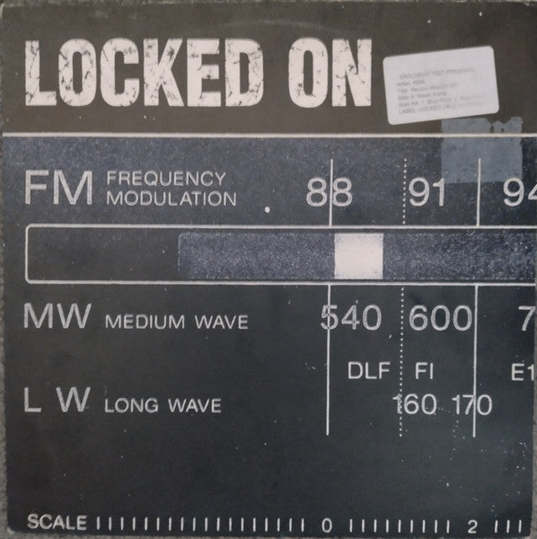 Image of Front Cover of 12" - VG/G+ - KMA PRODUCTIONS, Re-Con Mission EP (Locked On; LOCKED 003, UK 1998), On the cusp of VG/G+, plays well. WOL., - 3626364E