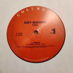 Image of Label Cover of 2xLP - VG/VG - SOFT MACHINE, Third (Columbia; G 30339, US 1970s Reissue, Glossy Gatefold Sleeve), Hairlines and a few scuffs but vinyl glossy. Light ringwear. , - 3626419E