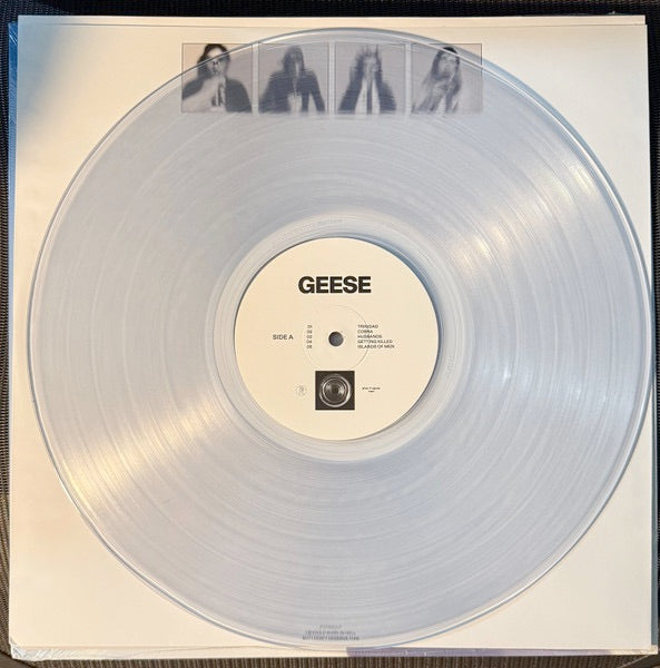 Image of Label Cover of LP - VG+/EX - GEESE, Getting Killed (Partisan Records; PTPS60LPX, US 2025, Insert, Clear Vinyl), Still in hype stickered shrinkwrap., - 3616394C