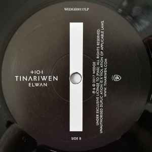 Image of Label Cover of 2xLP - VG+/VG+ - TINARIWEN = , Elwan (Wedge ; WEDGE00117LP, Europe 2017, Gatefold, Inner), printed inners. no cd/cd missing!!, - 3646423S