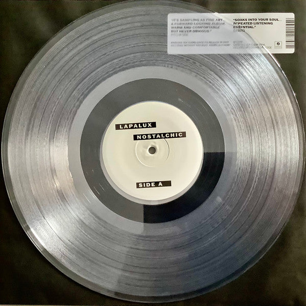 Image of Label Cover of 2xLP - VG+/EX - LAPALUX, Nostalchic (Brainfeeder; BF037R, Europe 2024 Reissue, Gatefold, Clear Vinyl), Almost perfect, v minor creasing to sleeve. , - 3626489E