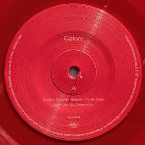 Image of Label Cover of LP - VG+/VG+ - BECK, Colors (Fonograf Records; 00602557176803, Europe 2017, Insert, Stickered Sleeve, Red Vinyl), , - 3746029S