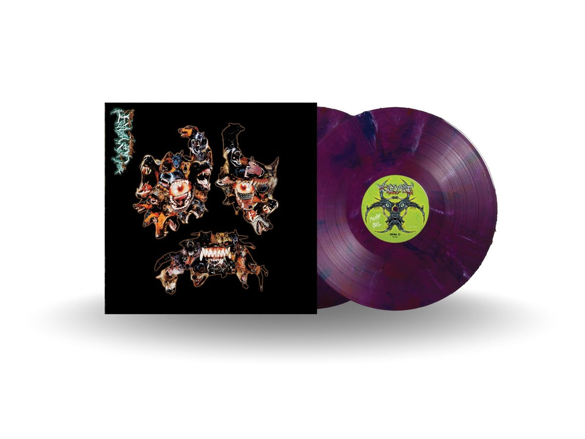 Image of Back Cover of 2xLP - NEW/NEW - MACHINE GIRL, The Ugly Art (Future Classic; FCL688LP2, UK 2026, Lightning Purple Vinyl), , An exciting release! A CD and vinyl press of Machine Girl’s seminal and highly requested album ‘The Ugly Art’, which has only ever seen a physical release ONCE on cassette, leaving fans on online forums and auction sites hungry for a pressing on vinyl and CD. Equally apocalyptic and ecstatic, the music produced by Machine Girl is an explosive, cathartic blend of footwork, jungle