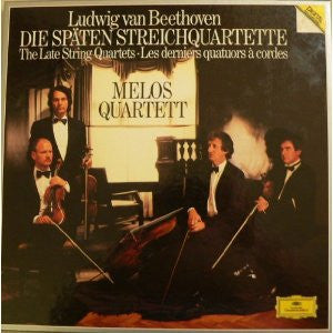 Image of Front Cover of 4xLP - VG+/VG+ - MELOS QUARTETT, Beethoven: Die Sp ten Streichquartette The Late String Quartets (Deutsche Grammophon; 415 676-1, Germany 1986, Box Set, No Booklet), , - 3726353E