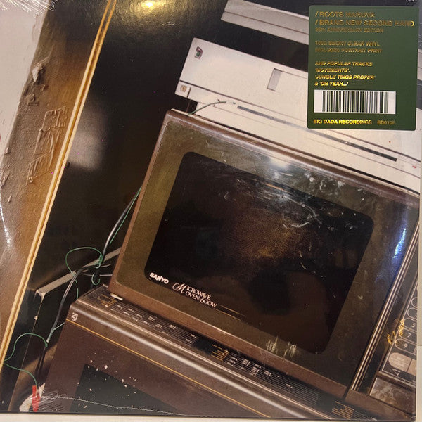 Image of Front Cover of 2xLP - EX/EX - ROOTS MANUVA, Brand New Second Hand (Big Dada Recordings; BD010R, UK 2024, Gatefold, 2 Inners, Smokey Clear Vinyl), Unplayed in opened shrinkwrap, - 3746438S