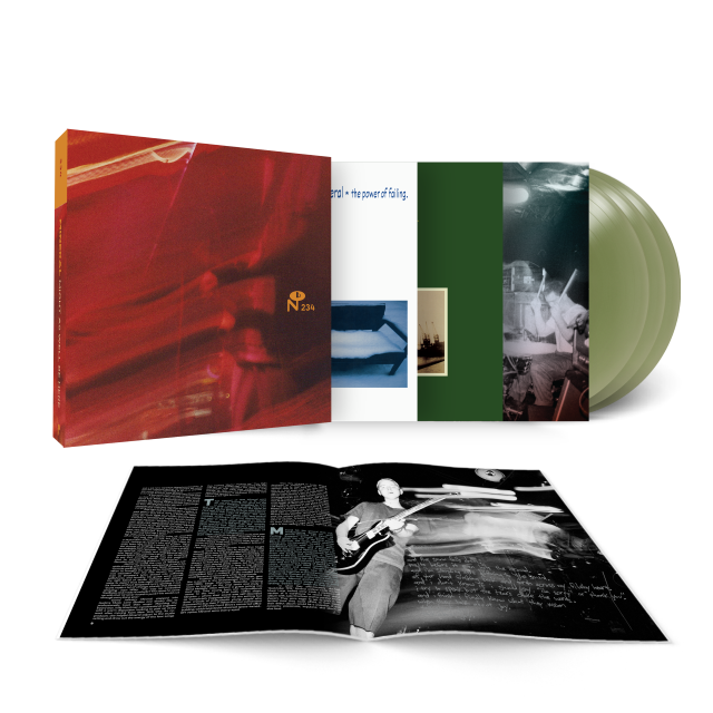 Image of Front Cover of 3xLP - NEW/NEW - MINERAL, Might As Well Be Here (Numero Group; NUM234LP-C2, UK 2026 Reissue, Indie Exclusive Palisade Green Vinyl), , "The complete Crank!-era recordings of seminal Texas not-emo quartet Mineral are here. Gathered across three LPs are replicas of 1996’s T he Power of F ailing, swan song sophomore effort EndSerenading, plus …And What Remains—a new collection of singles and demos. Nina Corcoran’s in-depth notes untangle the complicated history of second wave’s avoidant
