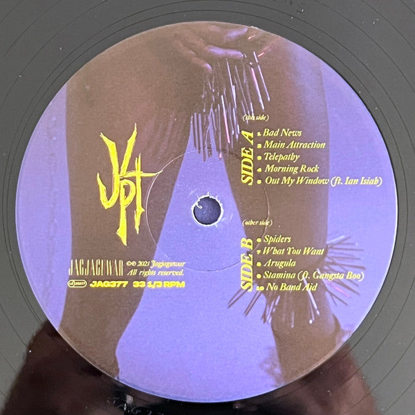 Image of Label Cover of LP - VG+/VG+ - JUNGLEPUSSY, Jp4 (Jagjaguwar; JAG377, US 2021, Inner), , - 3846017S