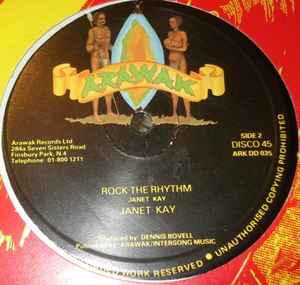Image of Back Cover of 12" - /G+ - JANET KAY, That Night / Rock The Rhythm (Arawak; ARK DD 035, UK 1980, Plain Sleeve), Lots of marks on either side of the record, - 3846039S