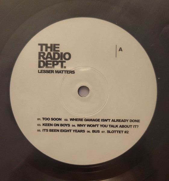 Image of Label Cover of LP - VG+/VG+ - THE RADIO DEPT., Lesser Matters (XL Recordings; XLLP177, UK 2024 Reissue), , - 3846025S