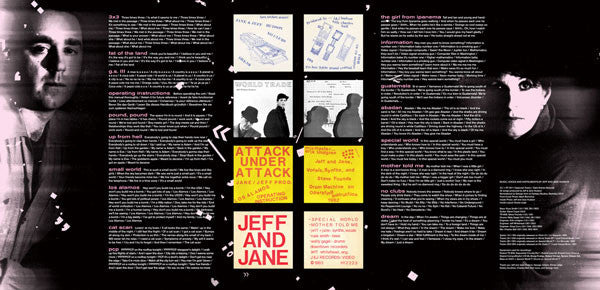 Image of Label Cover of 2xLP - EX/EX - JEFF & JANE HUDSON, Flesh (Dark Entries; DE-014, US 2011 Reissue, Gatefold), , - 3826042E