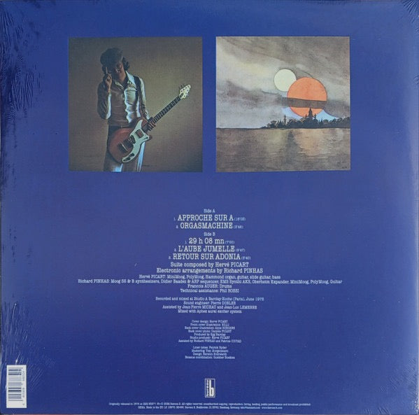 Image of Back Cover of LP - VG+/VG - OSE, Adonia (Bureau B; BB490, Germany 2026 Reissue, Inner), , - 3816154C