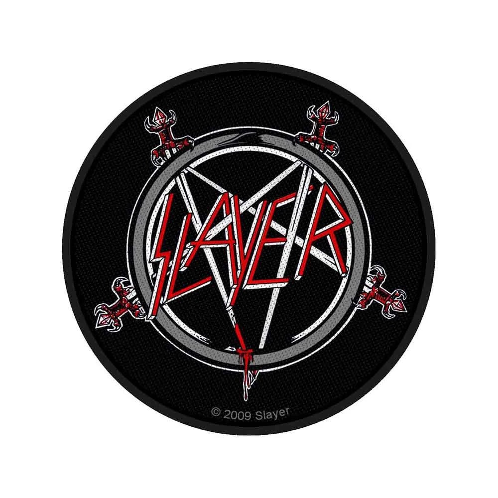 Image of Front Cover of Accessories - NEW/NEW - SLAYER, Pentagram Patch (, China ), , - 3856050S