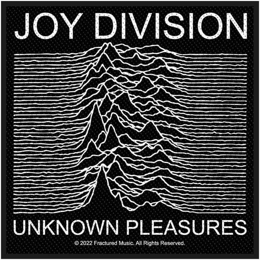 Image of Front Cover of Accessories - NEW/NEW - JOY DIVISION, Unknown Pleasures Patch (, China ), , - 3856065S