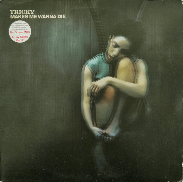 Image of Front Cover of 12" - VG/VG - TRICKY, Makes Me Wanna Die (4th & Broadway; 12 BRW 348, UK 1997, Picture Sleeve, No Poster, Clear Vinyl), Light cosmetic wear to sleeve., - 3816285C