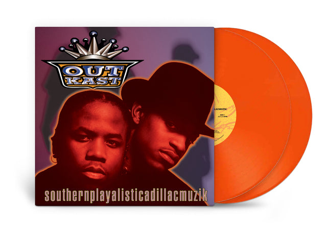 Image of Front Cover of 2xLP - NEW/NEW - OUTKAST, Southernplayalisticadillacmuzik (CMG; 19958413791, UK 2026 Reissue, Limited Edition Orange Tangelo Vinyl ), , Originally released in 1994, Outkast's debut album helped establish Southern hip-hop as a major force, combining live instrumentation with funk and soul while exploring coming-of-age and urban life in the South. - 9414379C
