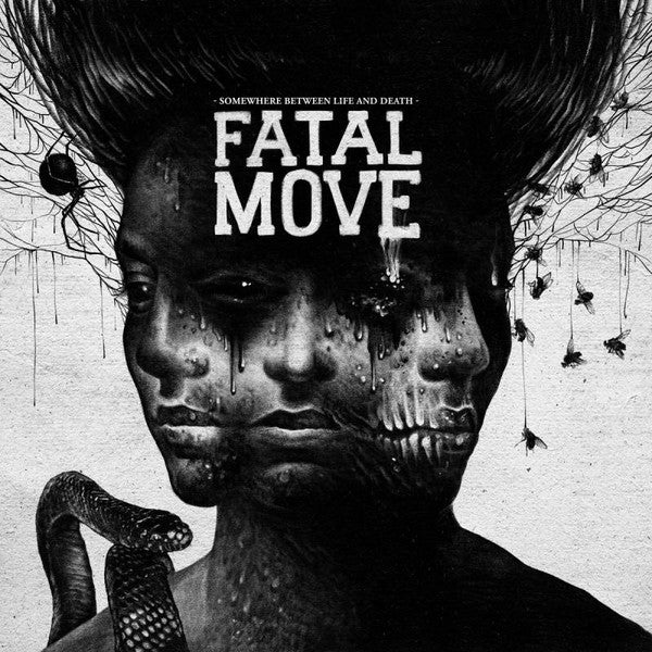 Image of Front Cover of LP - EX/EX - FATAL MOVE, Somewhere Between Life And Death (Useless Pride Records ; UPR031, Belgium 2019, Textured Sleeve, Insert), , - 3826165E