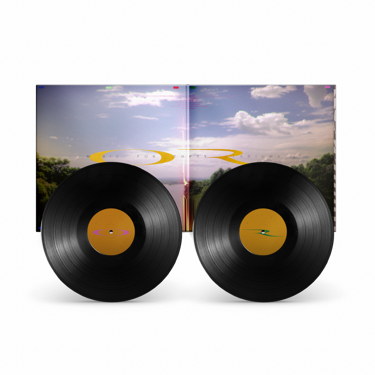 Image of Back Cover of 2xLP - NEW/NEW - OR (JOHN TALABOT), Music For Empty Stadiums (AD93; WHYT100LP, Worldwide 2026, Gatefold, Black Vinyl), , "Throughout his career, Oriol Riverola (best known to the electronic music world as John Talabot) has relied on the spark—both creative and social—provided by being on the road, playing gigs, getting into the studio and living the life of a working musician. But when the world shut down in 2020, that spark was abruptly snuffed out. At the time, it was unclear when—o