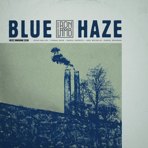 Image of Front Cover of LP - EX/VG+ - IRON LAMB, Blue Haze (The Sign Records ; TRL015, Sweden 2018, Inner, 180 Gram Vinyl), Strong VG+, Still In Stickered Shrinkwrap, - 3826156E
