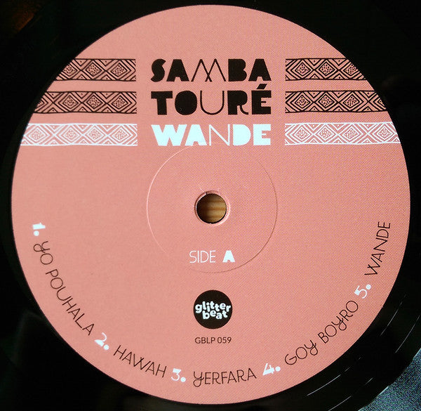 Image of Label Cover of LP - VG+/VG - SAMBA TOUR , Wande (Glitterbeat; GBLP 059, Germany 2018), Hairline marks only, plays VG+, - 3846317S