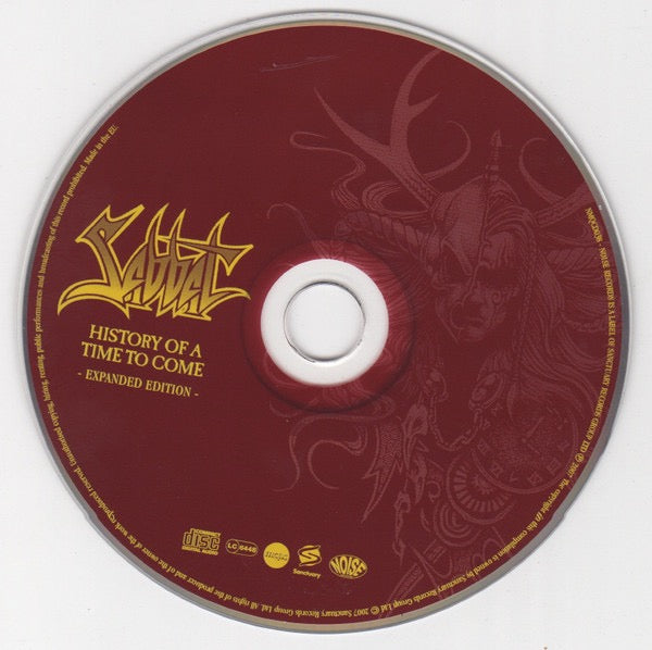 Image of Label Cover of CD - VG+/VG+ - SABBAT, History Of A Time To Come - Expanded Edition (Noise Records; NMQCD038, Europe 2007, Jewel Case), , - 3816608C