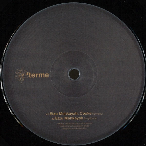 Image of Back Cover of 12" EP - /VG+ - ETZU MAHKAYAH, COOKE, Vafter 01 (Afterme; vam01, Russia 2021), , - 3816613C
