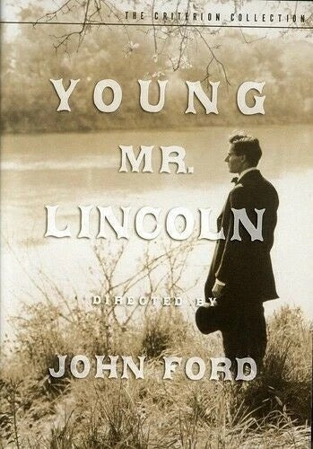 Image of Front Cover of 2xDVD - VG+/VG+ - JOHN FORD, Young Mr. Lincoln (The Criterion Collection; 320, US , Booklet, Region 1 US), , - 3936031E