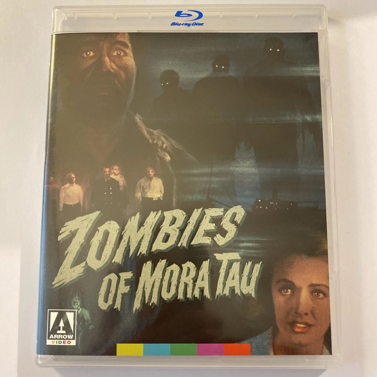 Image of Front Cover of Blu-Ray - VG+/VG+ - EDWARD CAHN, Zombies of Mora Tau (Arrow Video; FCD2193, UK 2021, 2 Postcards), , - 3936054E