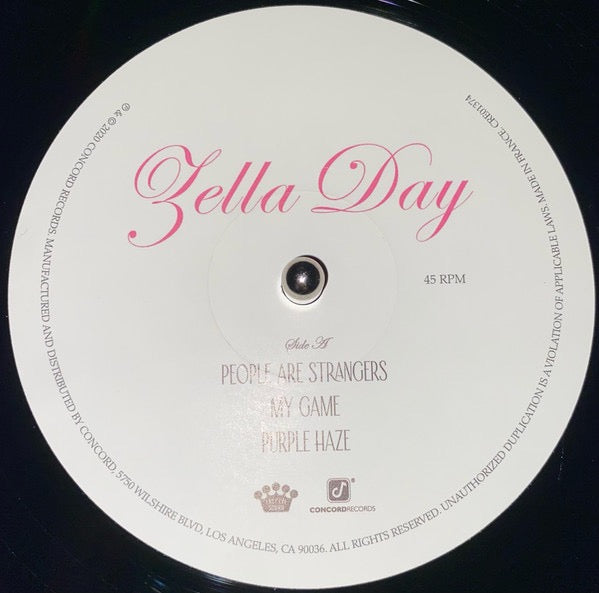 Image of Label Cover of 12" EP - VG+/VG+ - ZELLA DAY, Where Does The Devil Hide (Easy Eye Sound; CRE01374, US 2020, Picture Sleeve, Record Store Day 2020), , - 3916348C